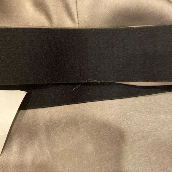 NWT Womens Quince 100% Washable Silk Maxi Tulip Skirt Gray Sz Small and XL - Picture 8 of 15